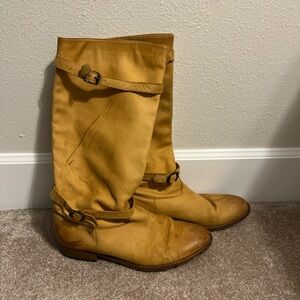 Belstaff Camel Women's riding Boots